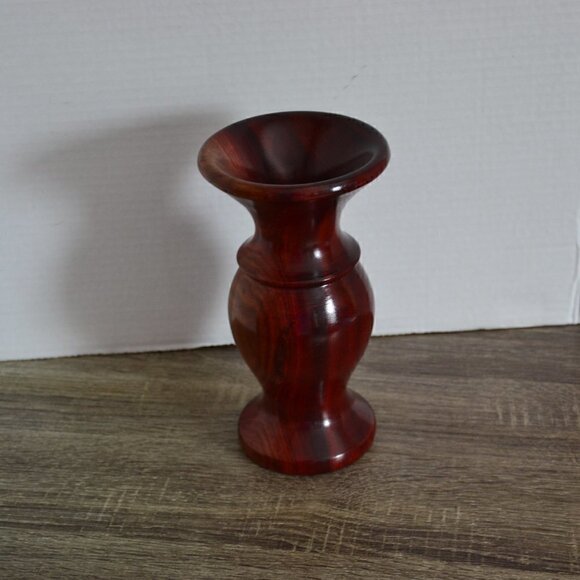 Wood Turned Bud Vase - Picture 2 of 8